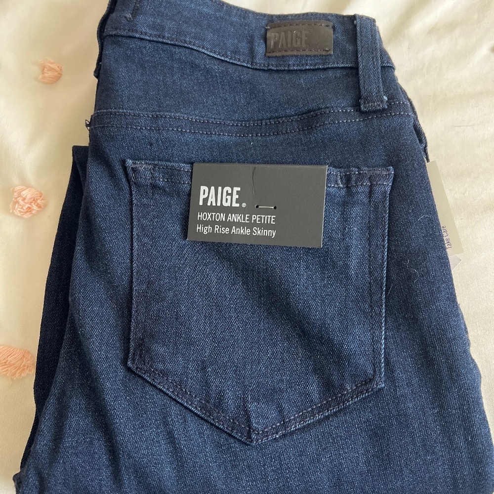 Paige Hoxton Ankle Dark Wash 26